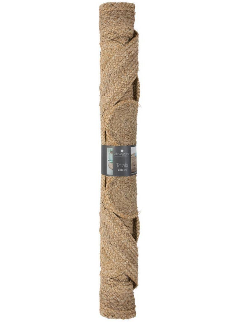 Tappeto di iuta traforato esra d120cm Beige - Kiabi
