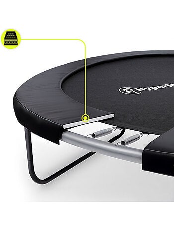 Tappeto elastico bimbi con rete e scaletta 244cm HyperMotion