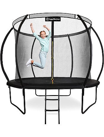 Tappeto elastico bimbi con rete e scaletta 305cm HyperMotion