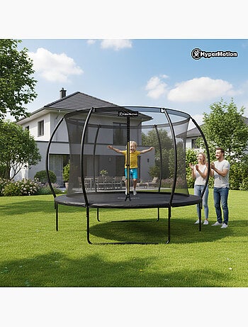 Tappeto elastico bimbi con rete e scaletta 305cm HyperMotion