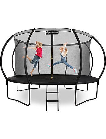 Tappeto elastico bimbi con rete e scaletta 430cm HyperMotion