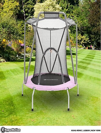 Tappeto elastico bimbi con rete sicurezza 137cm HyperMotion