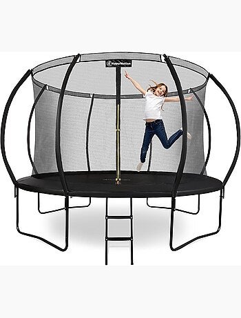 Tappeto elastico da giardino con rete 366cm HyperMotion
