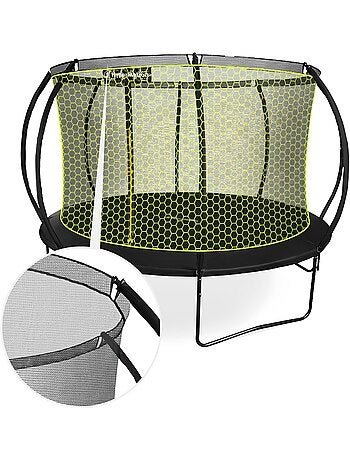 Tappeto elastico da giardino con rete 366cm HyperMotion