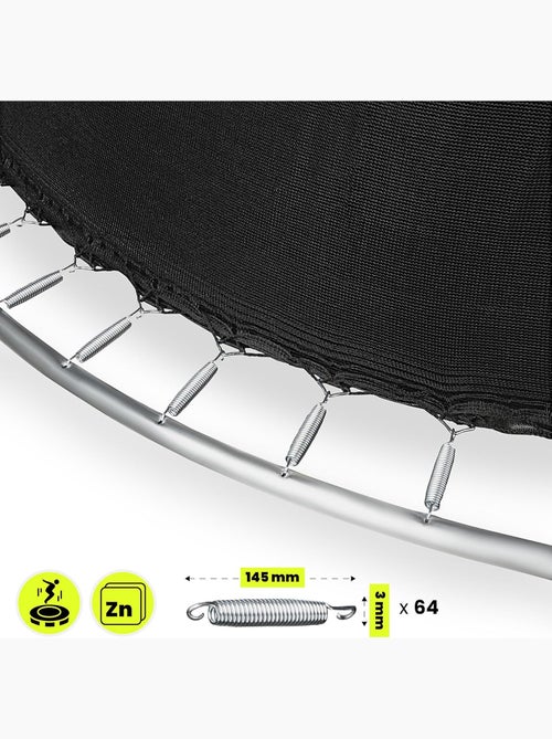 Tappeto elastico da giardino con rete 366cm HyperMotion - Kiabi