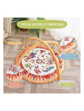 Tappeto gioco con archi LITTLE JUNGLE | SUPERBE BEBE
