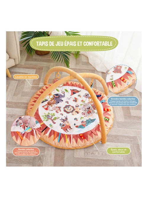 Tappeto gioco con archi LITTLE JUNGLE | SUPERBE BEBE - Kiabi Tappeto gioco con archi LITTLE JUNGLE | SUPERBE BEBE - Kiabi