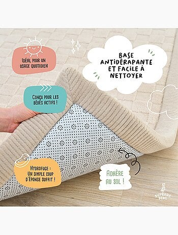 Tappeto gioco e attività in schiuma - 200x150x2,5 - Cocoon Plus | SUPERBE BEBE