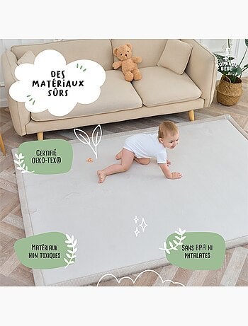 Tappeto gioco e attività in schiuma - 200x150x2,5 - Cocoon Plus | SUPERBE BEBE