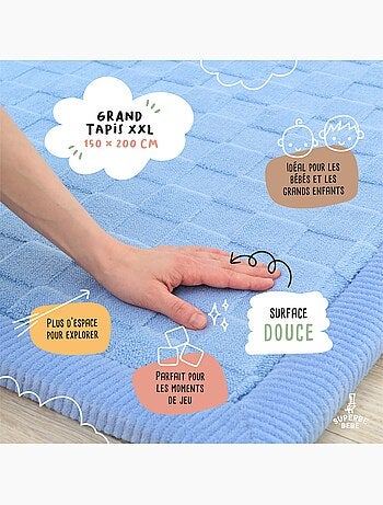 Tappeto gioco e attività in schiuma - 200x150x2,5 - Cocoon Plus | SUPERBE BEBE