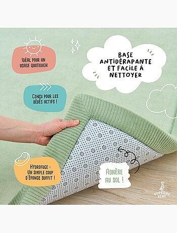 Tappeto gioco e attività in schiuma - 200x150x2,5 - Cocoon Plus | SUPERBE BEBE
