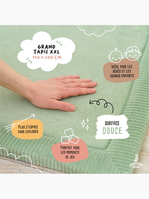 Tappeto gioco e attività in schiuma - 200x150x2,5 - Cocoon Plus | SUPERBE BEBE - Kiabi