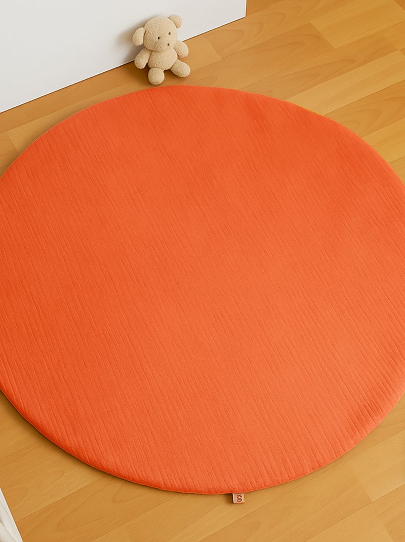 Tappeto gioco in cotone biologico Rosso - Kiabi