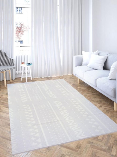 Tappeto gioco pieghevole double face 180x120 cm in schiuma xpe elefanti bebé - Kiabi Tappeto gioco pieghevole double face 180x120 cm in schiuma xpe elefanti bebé - Kiabi