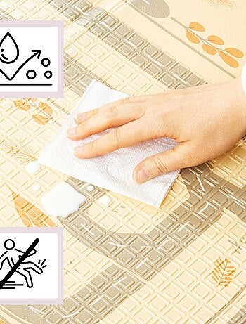 Tappeto gioco pieghevole double face Magic Forest 180x120 cm in schiuma XPE EN71 bebé