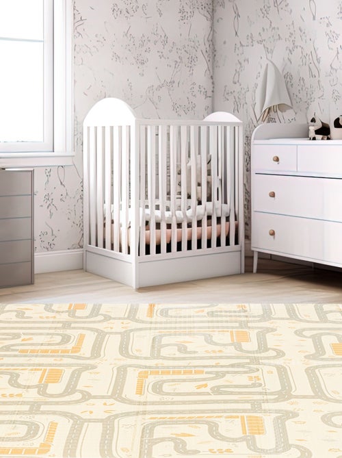 Tappeto gioco pieghevole double face Magic Forest 180x120 cm in schiuma XPE EN71 bebé - Kiabi Tappeto gioco pieghevole double face Magic Forest 180x120 cm in schiuma XPE EN71 bebé - Kiabi