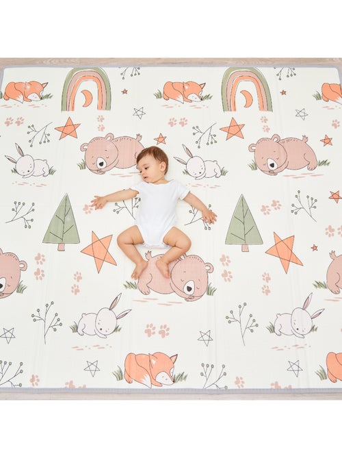Tappeto gioco pieghevole schiuma, reversibile e impermeabile 180x150x1 FOX | SUPERBE BEBE - Kiabi Tappeto gioco pieghevole schiuma, reversibile e impermeabile 180x150x1 FOX | SUPERBE BEBE - Kiabi