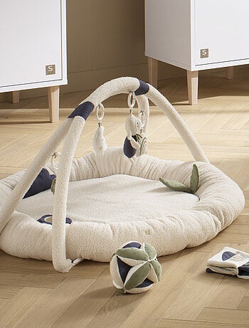 Tappeto gioco rotondo in spugna di cotone - SAUTHON