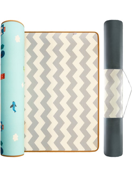 Tappeto gioco schiuma xpe 180x150cm spessore 2cm fronte retro zigzag - Kiabi Tappeto gioco schiuma xpe 180x150cm spessore 2cm fronte retro zigzag - Kiabi