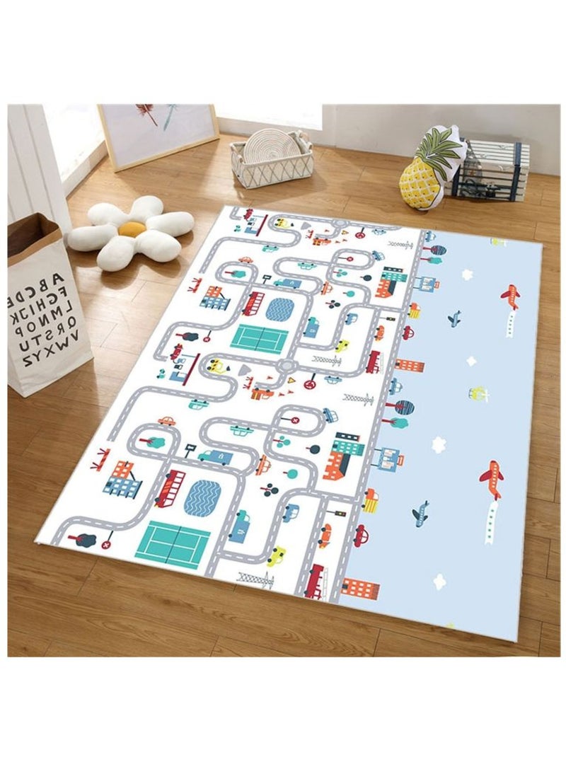 Tappeto gioco schiuma xpe 180x150cm spessore 2cm fronte retro zigzag N/D - Kiabi