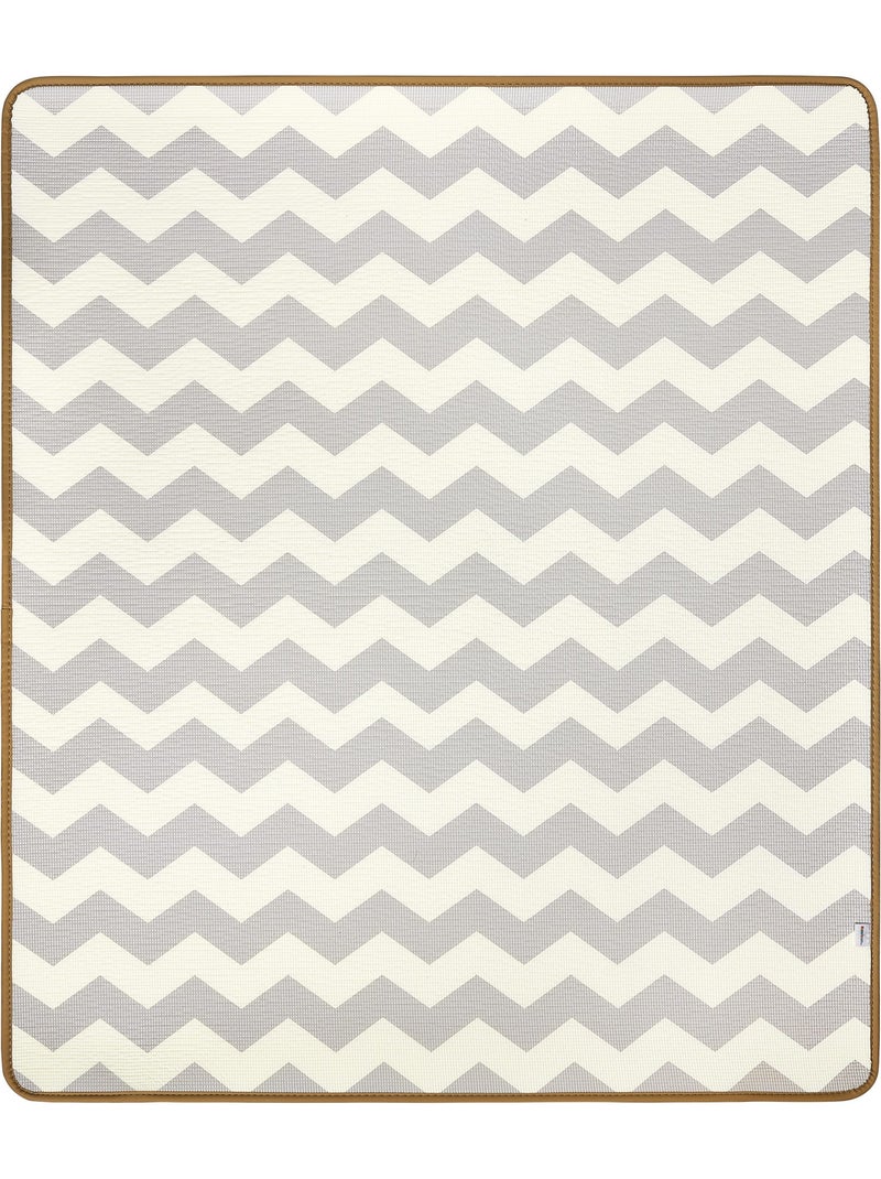 Tappeto gioco schiuma xpe 180x150cm spessore 2cm fronte retro zigzag N/D - Kiabi