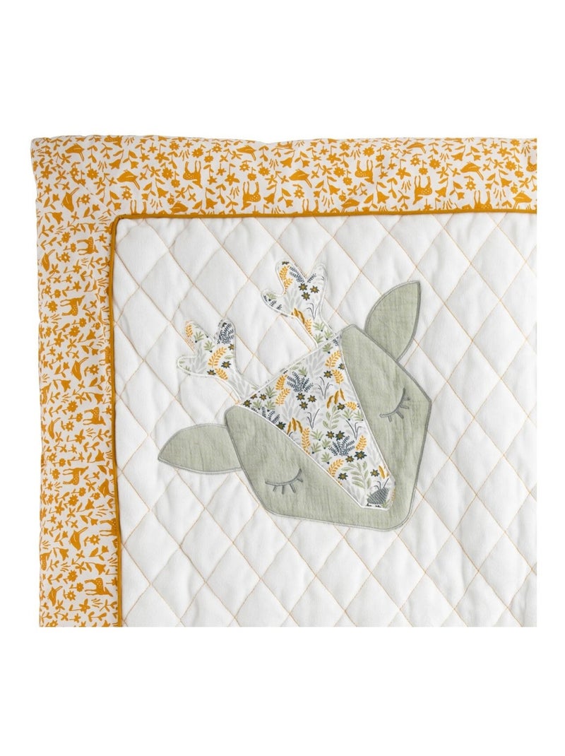 Tappeto grande 100x100 cm in cotone - SAUTHON Bianco - Kiabi