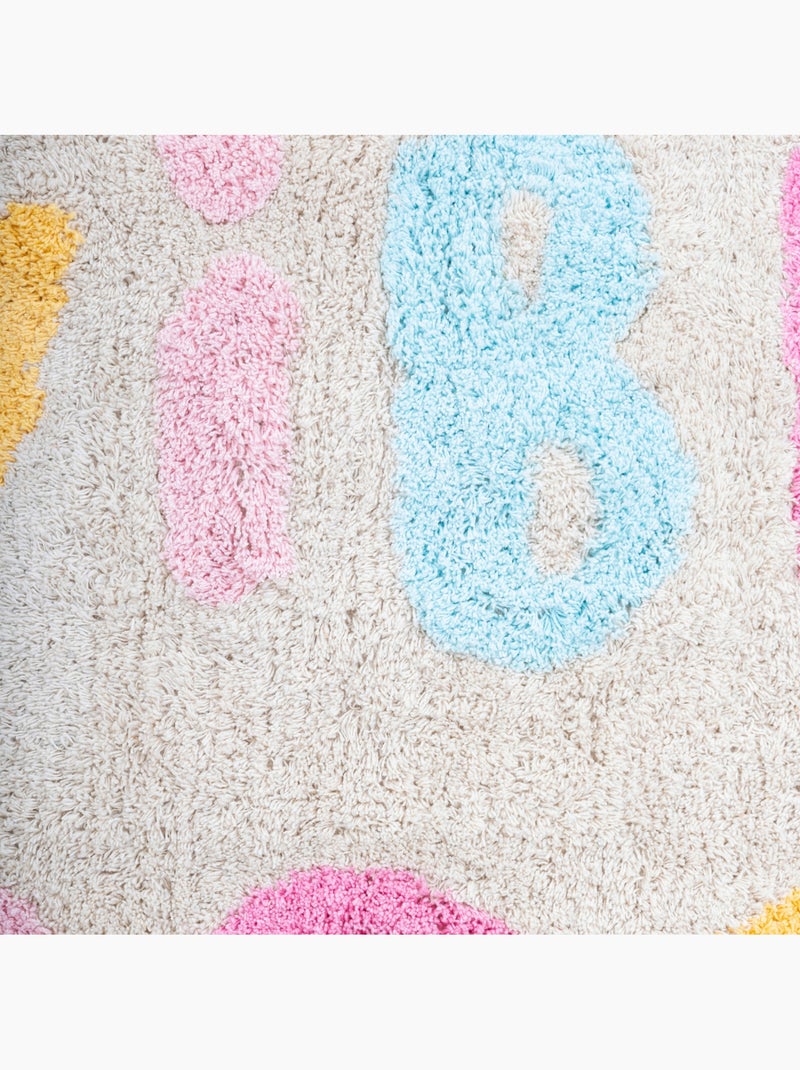 Tappeto in cotone trapuntato assya 100x150cm Multicolore - Kiabi