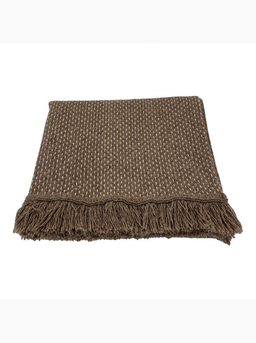 Tappeto in lana e cotone con motivo a chiazze strutturate - Kiabi