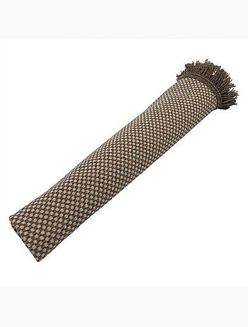 Tappeto in lana e cotone con motivo geometrico