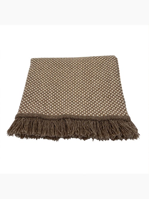Tappeto in lana e cotone con motivo geometrico - Kiabi