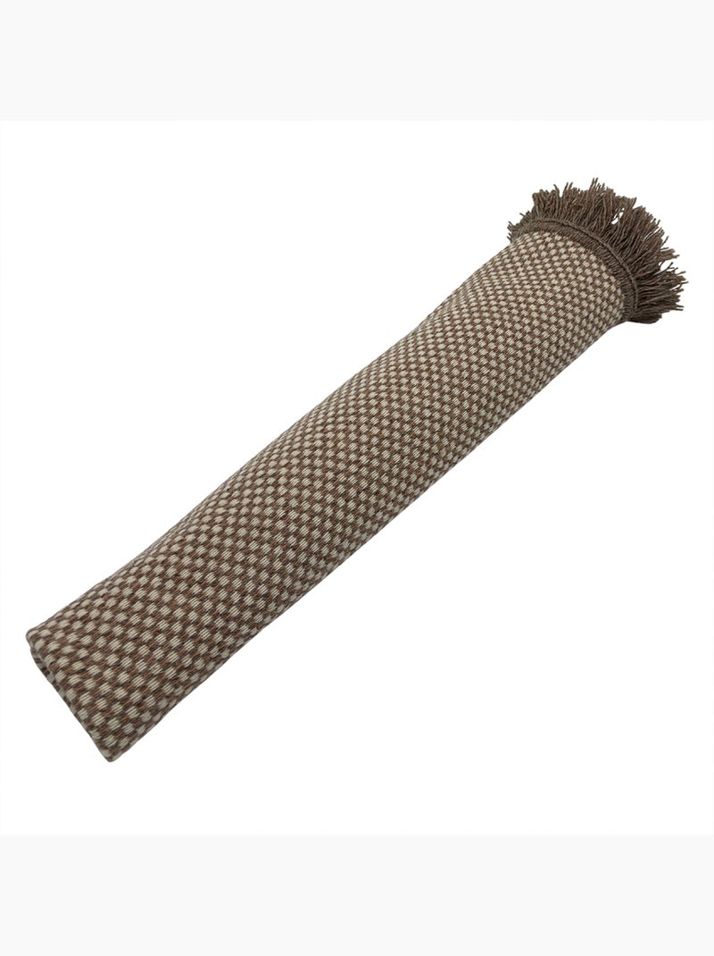 Tappeto in lana e cotone con motivo geometrico Beige chiaro - Kiabi