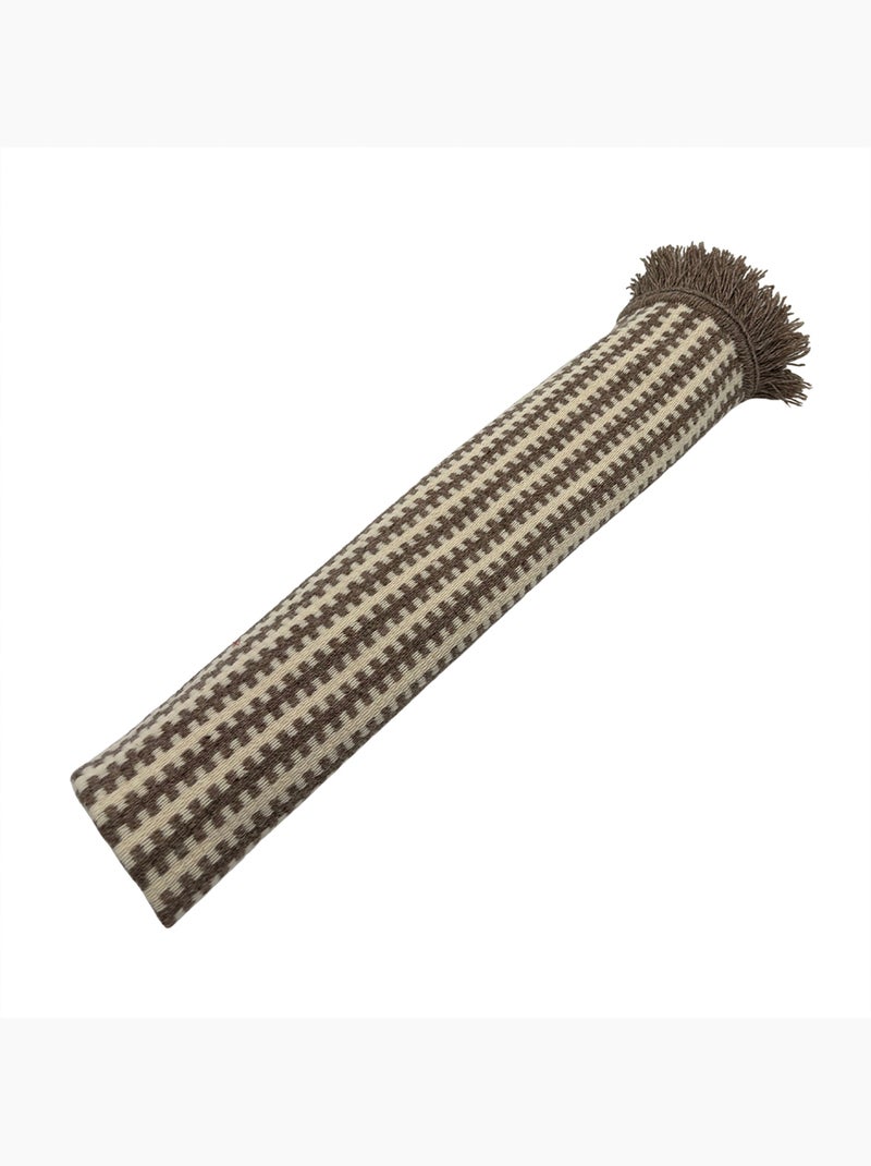 Tappeto in lana e cotone con motivo grafico a righe Beige chiaro - Kiabi