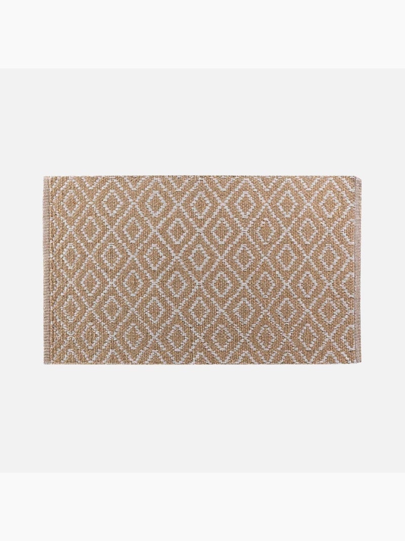 Tappeto Lazaro Woven Losange Beige chiaro - Kiabi