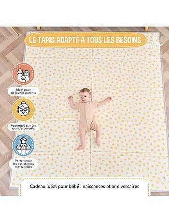 Tappeto gioco pieghevole schiuma, reversibile e impermeabile 180x150x1 FOX | SUPERBE BEBE