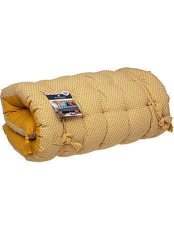 Tappeto otto giallo senape 60x120cm