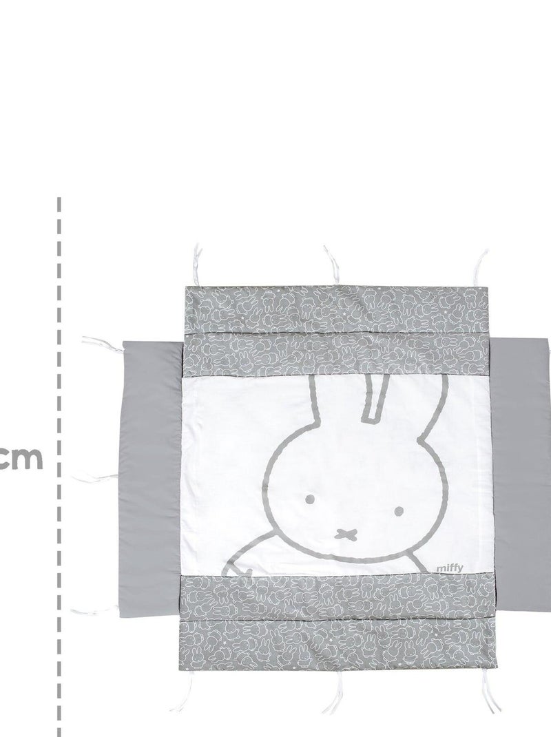 Tappeto parco con bordi stampato coniglio miffy – ROBA Grigio bianco - Kiabi