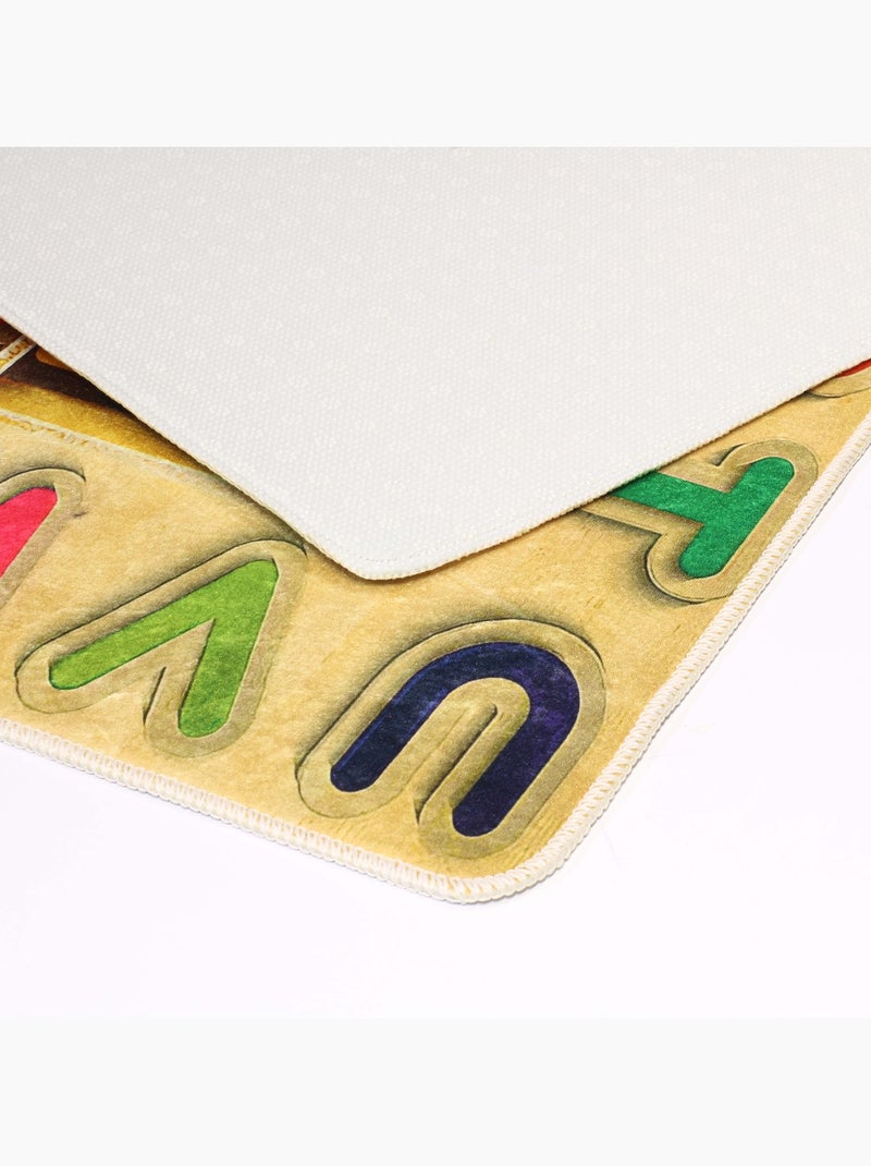 Tappeto per bambini ALPHA Number Beige - Kiabi
