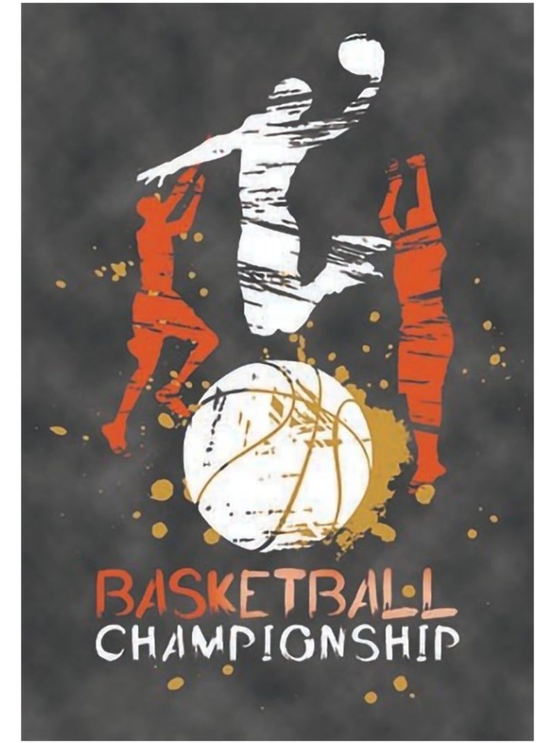 Tappeto per bambini BASKET Nero Nero - Kiabi