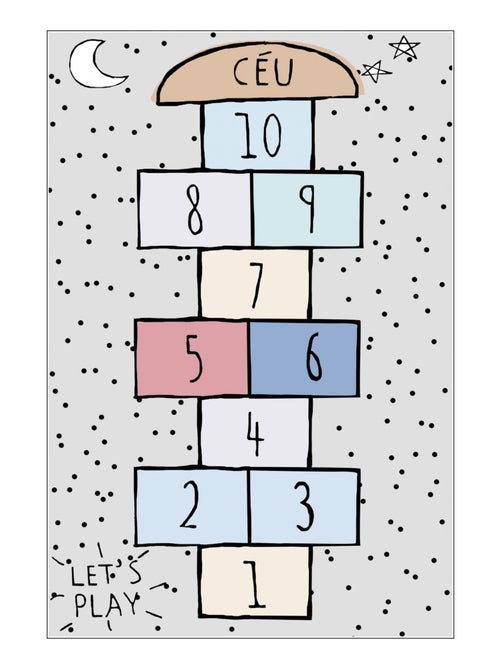 Tappeto per bambini campana - Kiabi