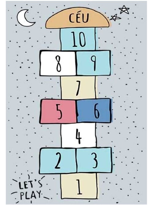 Tappeto per bambini campana - Kiabi