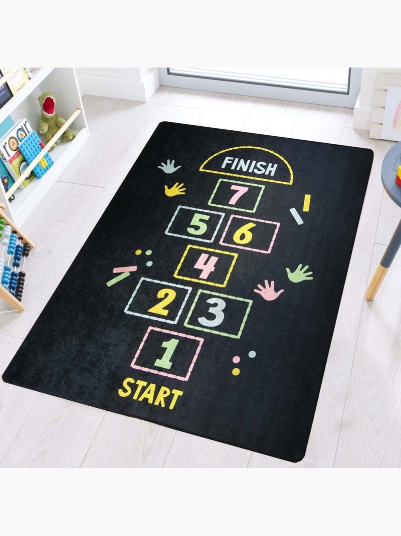 Tappeto per bambini campana Nero Nero - Kiabi