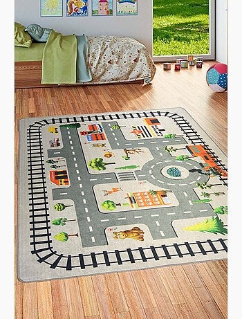 Tappeto per bambini circuito automobilistico