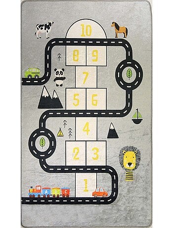Tappeto per bambini circuito automobilistico