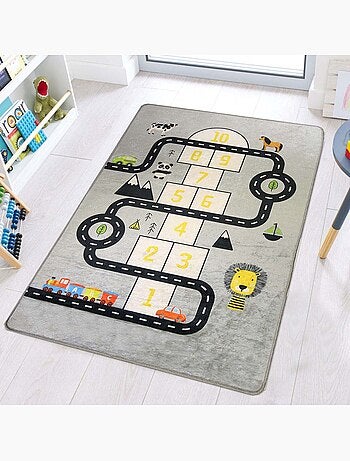 Tappeto per bambini circuito automobilistico