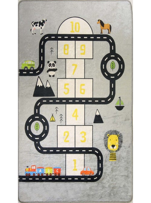 Tappeto per bambini circuito automobilistico - Kiabi