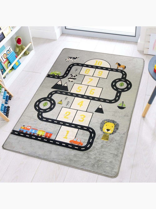 Tappeto per bambini circuito automobilistico - Kiabi