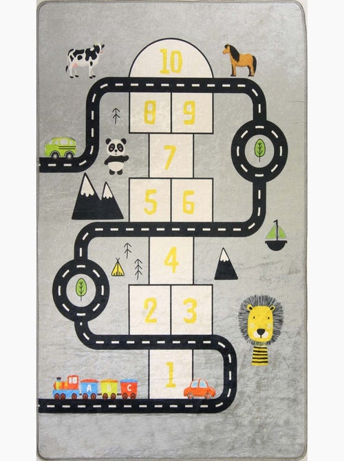 Tappeto per bambini circuito automobilistico - Kiabi