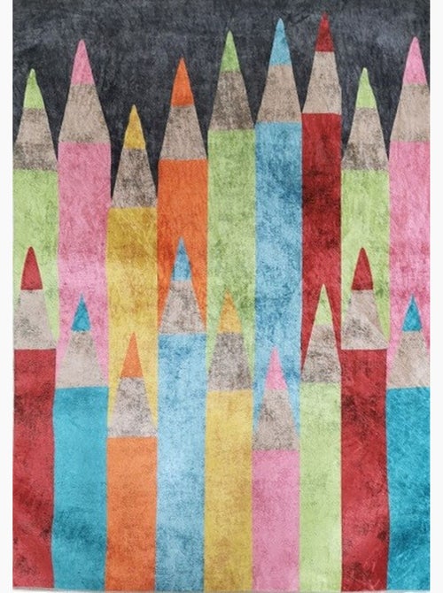 Tappeto per bambini colorato - Kiabi