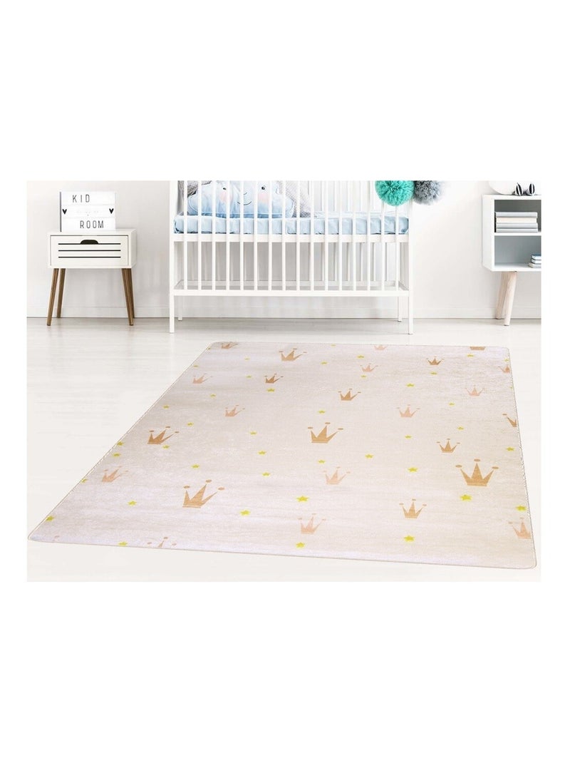 Tappeto per bambini Crown Ecru - Kiabi