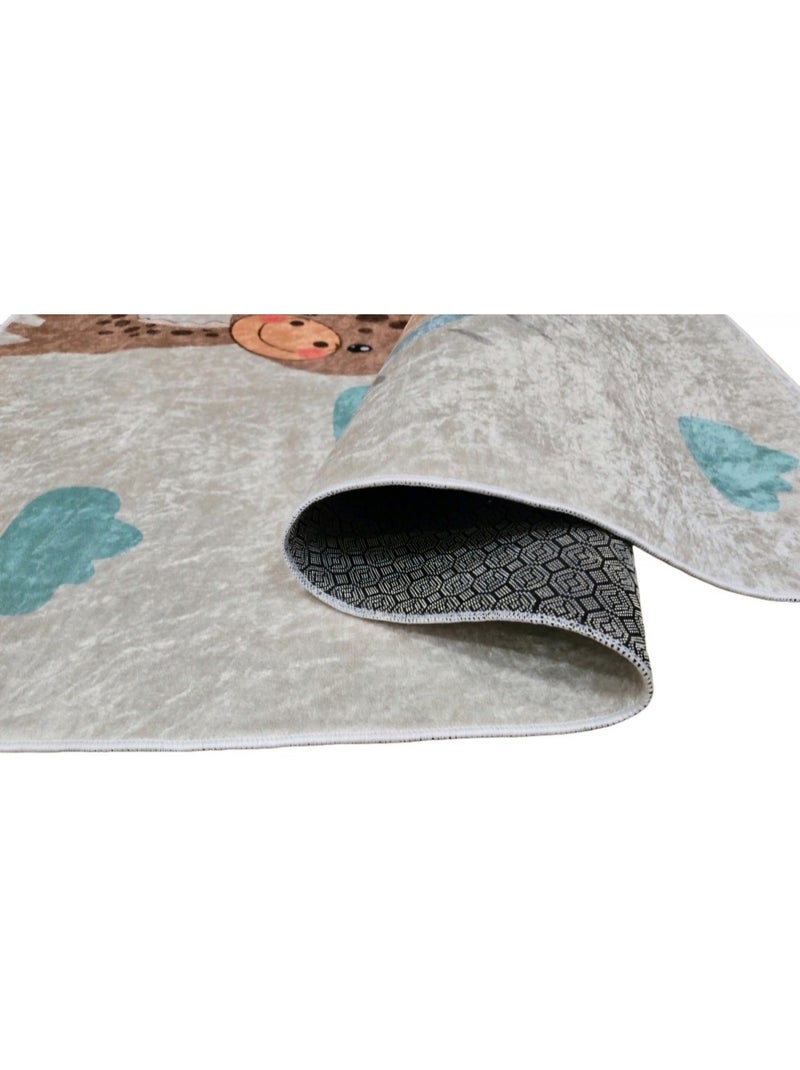 Tappeto per bambini GIRAFFA Beige - Kiabi